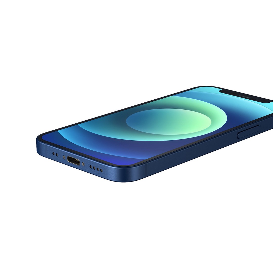 Apple iPhone 12 Mini 3D Model – High-Quality Mobile Asset, Rhino 4.0 - View 11