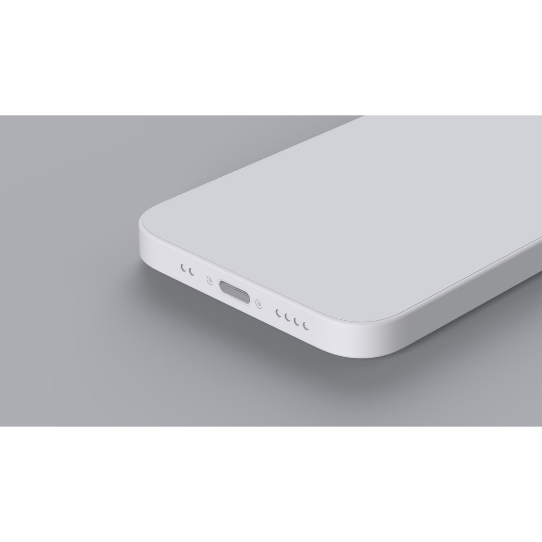 Apple iPhone 12 Mini 3D Model – High-Quality Mobile Asset, Rhino 4.0 - View 14
