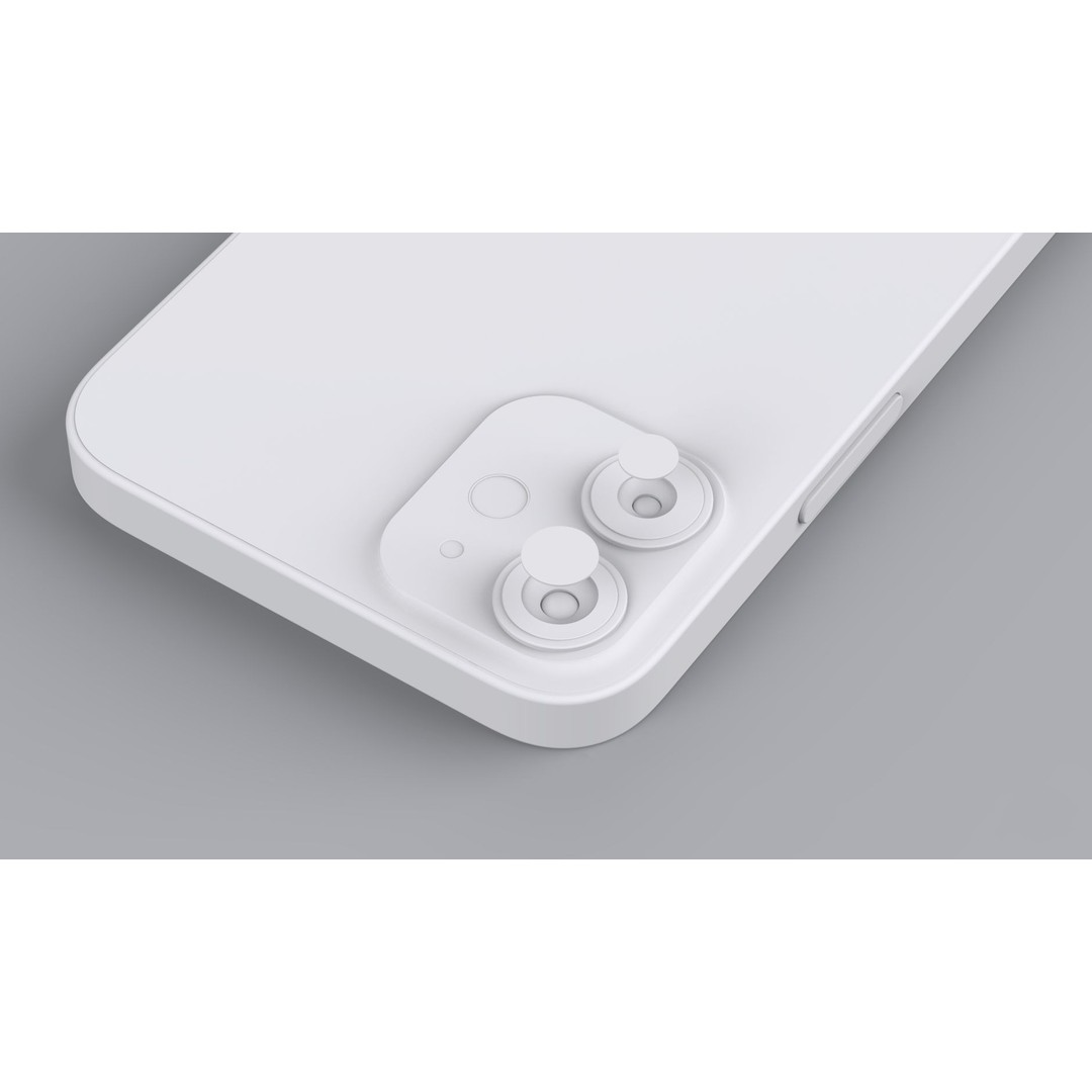 Apple iPhone 12 Mini 3D Model – High-Quality Mobile Asset, Rhino 4.0 - View 17