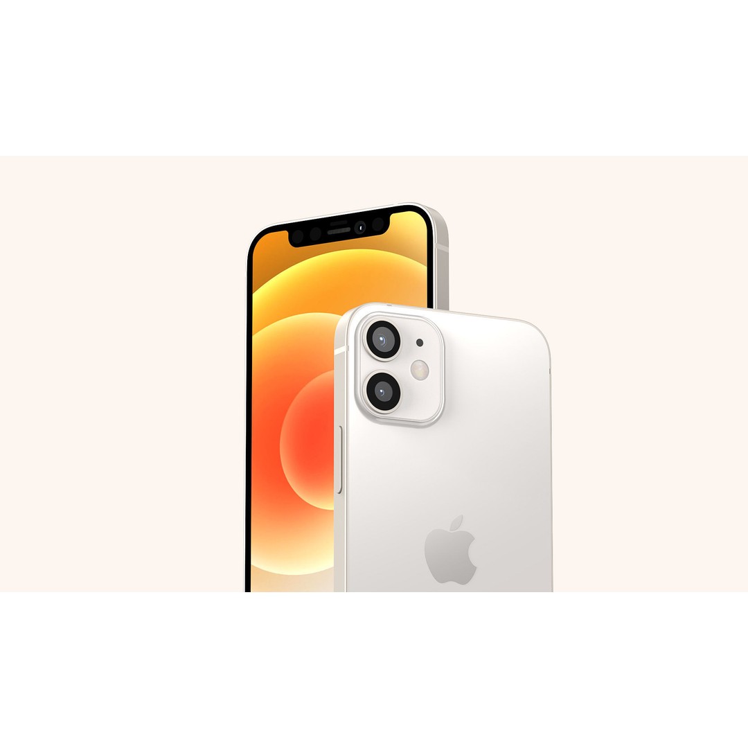 Apple iPhone 12 Mini 3D Model – High-Quality Mobile Asset, Rhino 4.0 - View 5