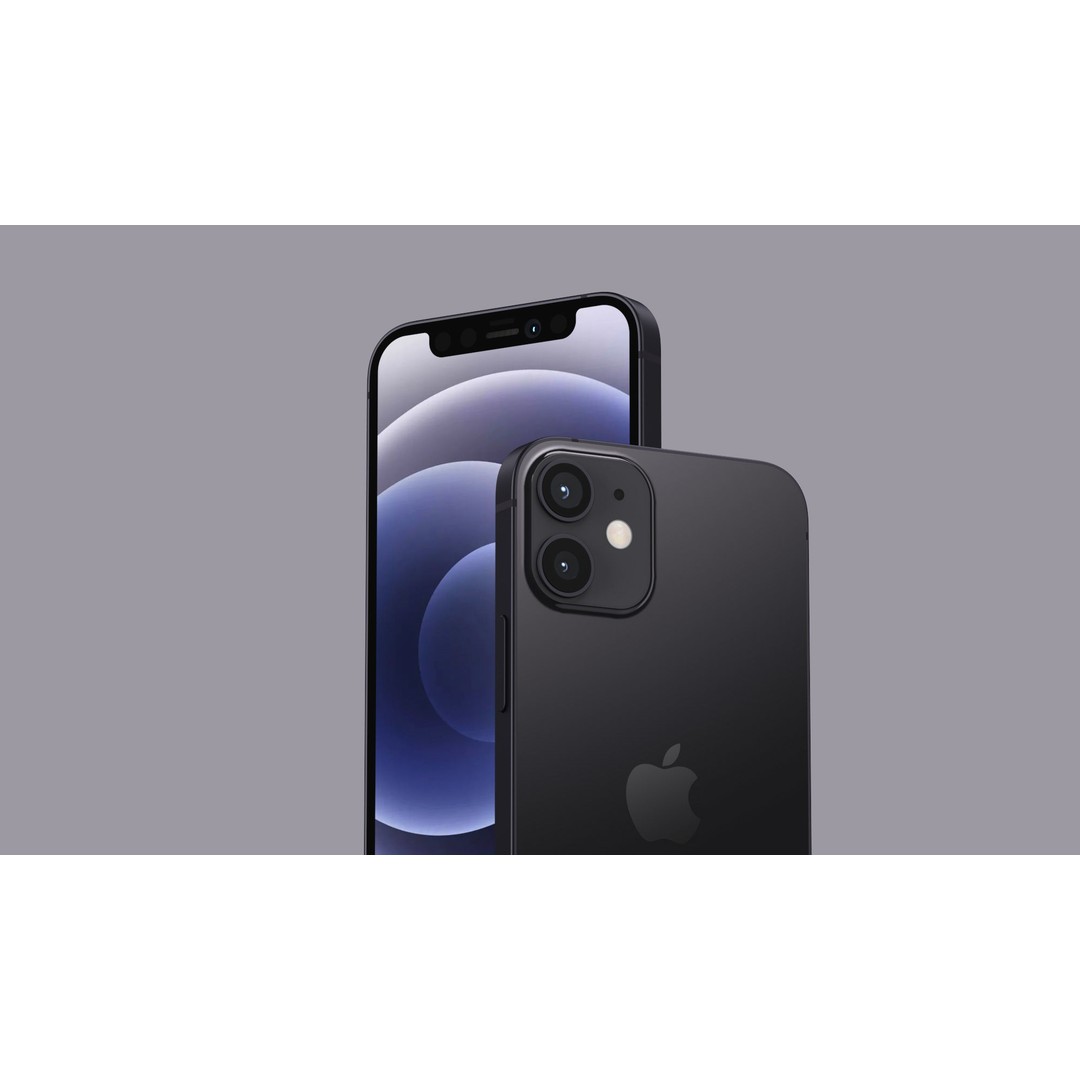 Apple iPhone 12 Mini 3D Model – High-Quality Mobile Asset, Rhino 4.0 - View 7