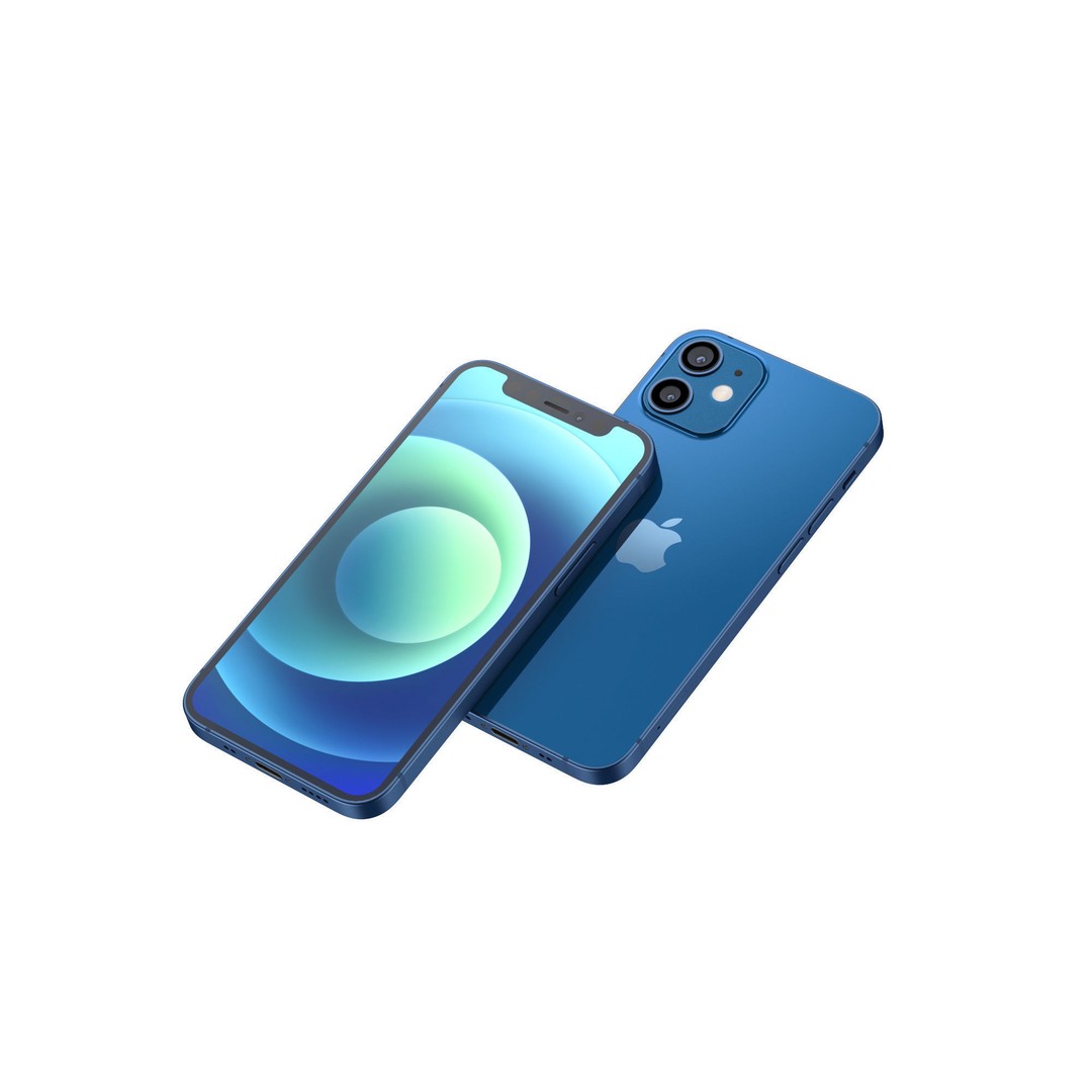 Apple iPhone 12 Mini 3D Model – High-Quality Mobile Asset, Rhino 4.0 - View 8