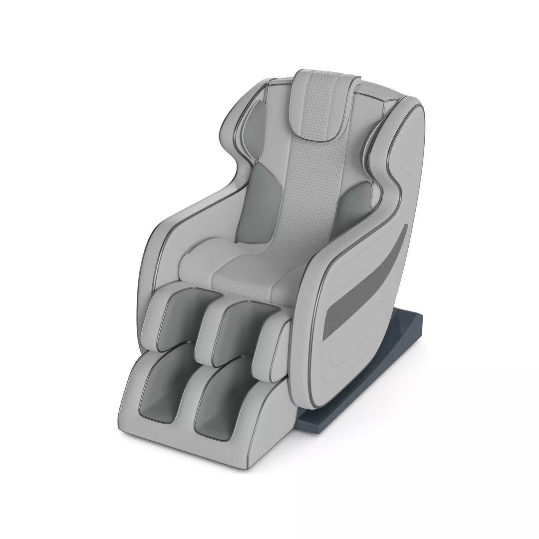Electric Massage Chair 3D Model – Contemporary Design, PBR Textures, FBX - View 2