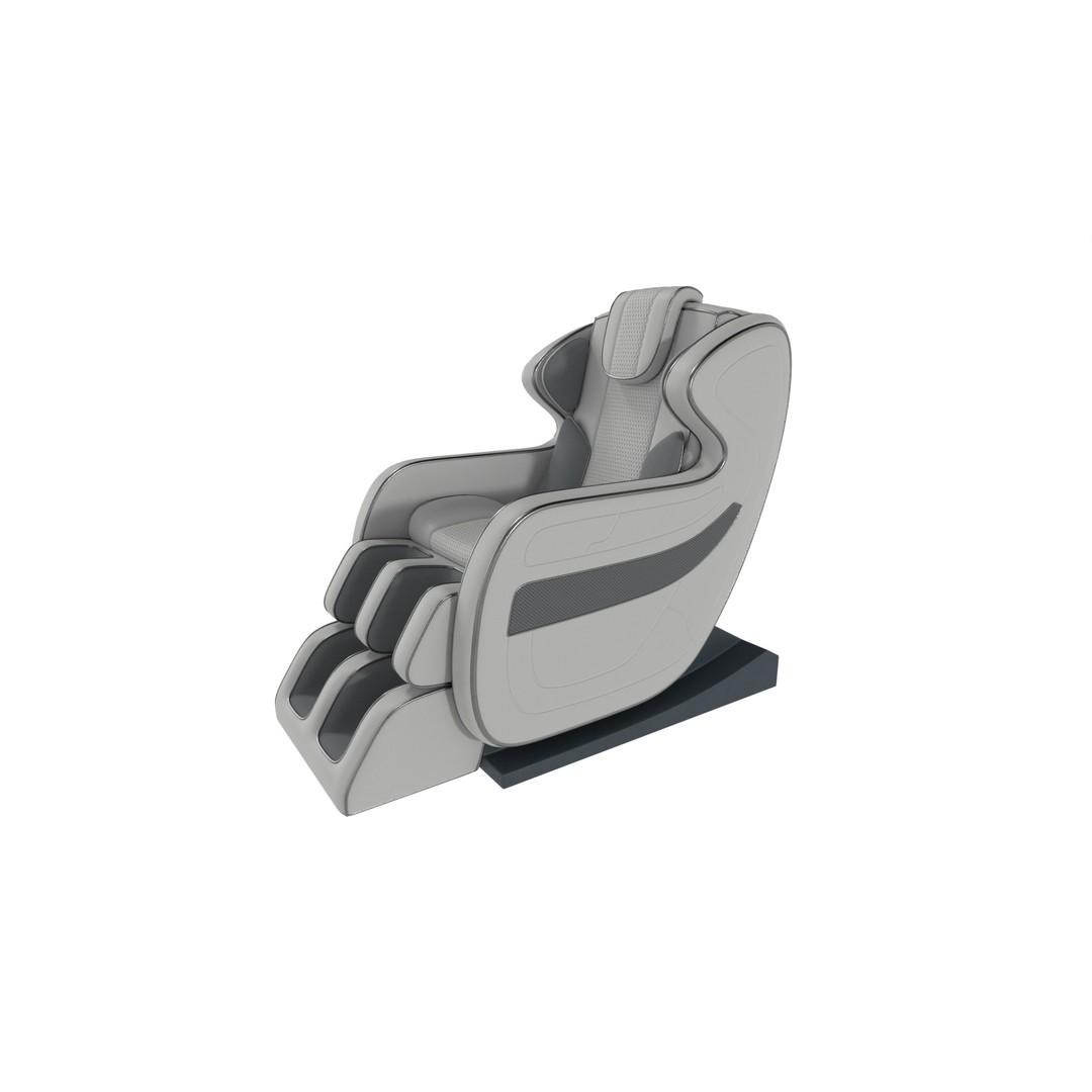 Electric Massage Chair 3D Model – Contemporary Design, PBR Textures, FBX - View 4
