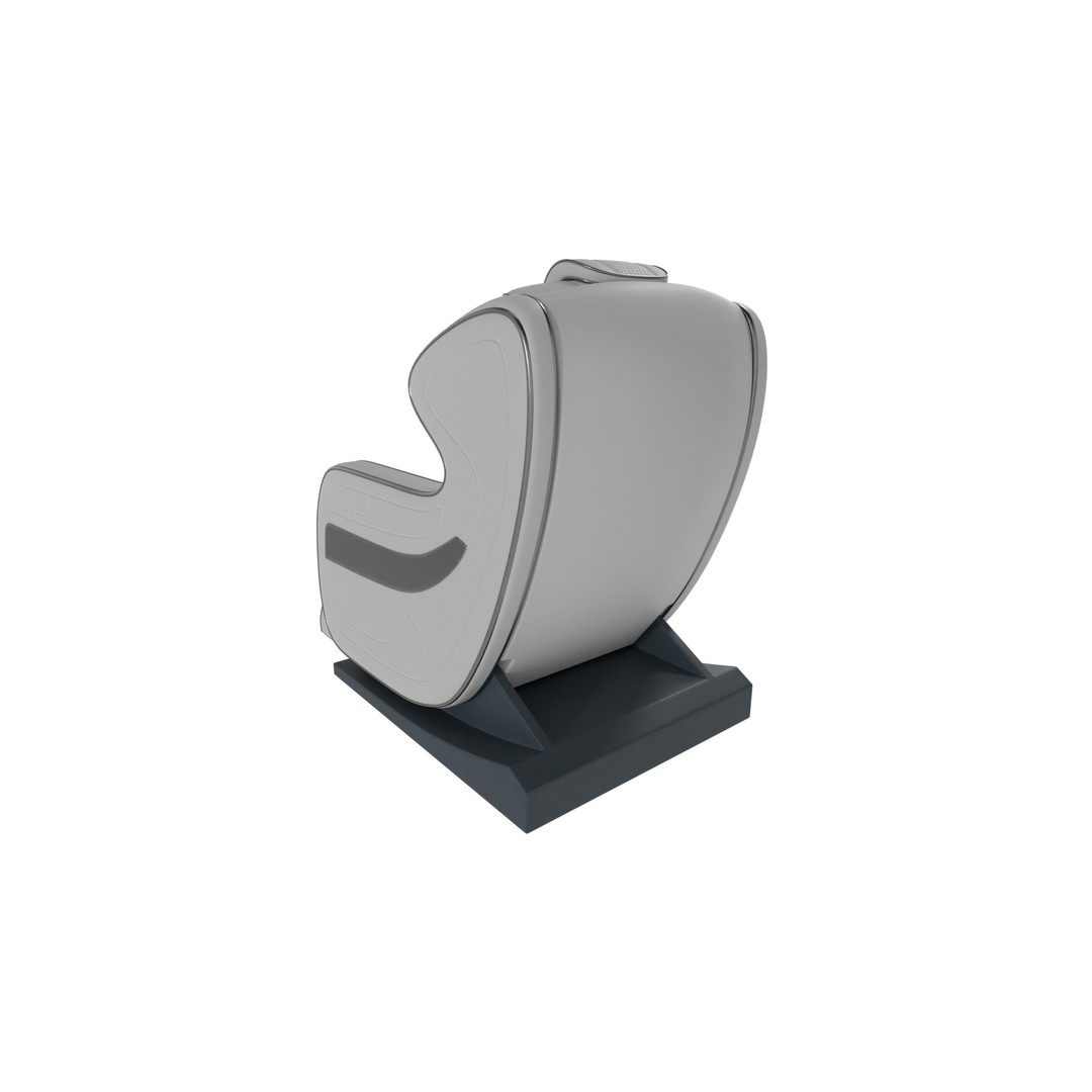 Electric Massage Chair 3D Model – Contemporary Design, PBR Textures, FBX - View 5