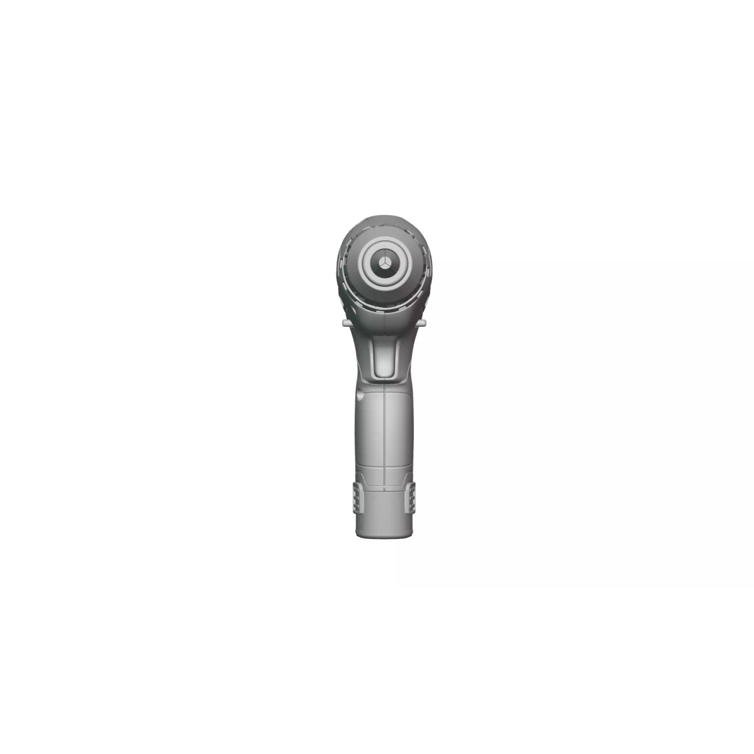 12V Electric Drill 3D Model – PBR Textured Game Asset, FBX - View 17