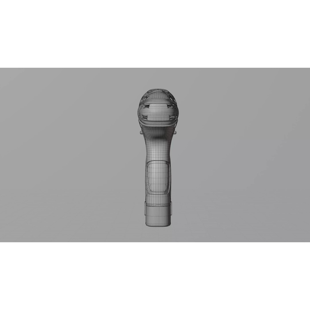 12V Electric Drill 3D Model – PBR Textured Game Asset, FBX - View 29