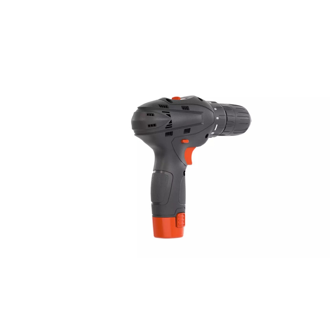 12V Electric Drill 3D Model – PBR Textured Game Asset, FBX - View 6