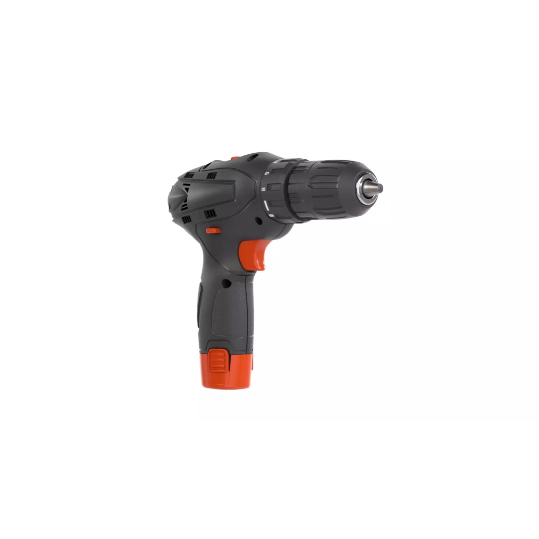 12V Electric Drill 3D Model – PBR Textured Game Asset, FBX - View 8