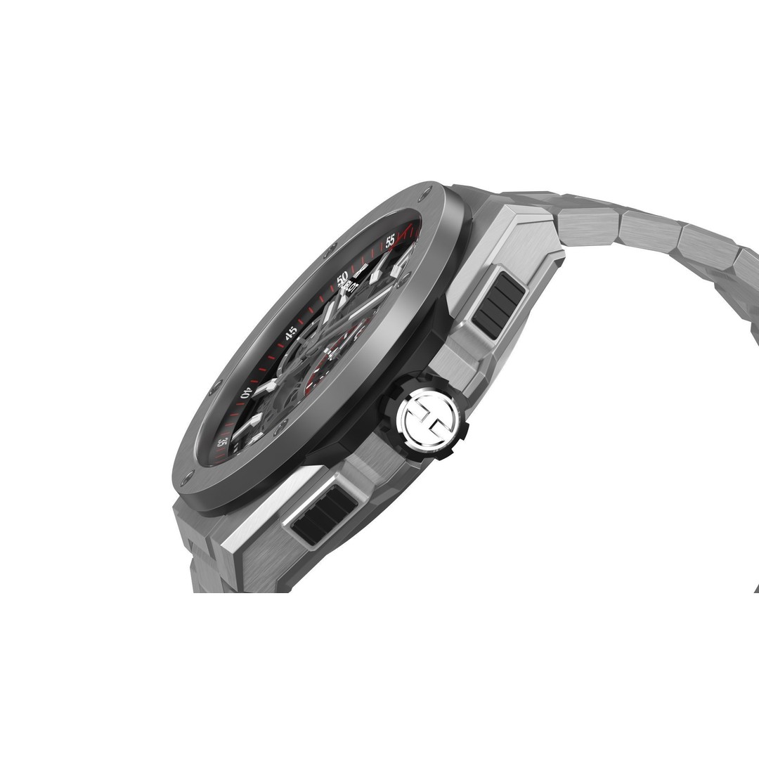 Hublot Big Bang Integranted 42mm Black Luxury Watch 3D Model – PBR Textured, FBX, OBJ - View 5