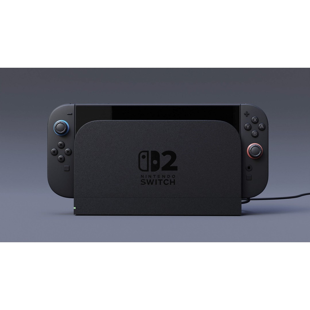 Nintendo Switch 2 3D Model – High Poly Game Asset with Animation - View 3