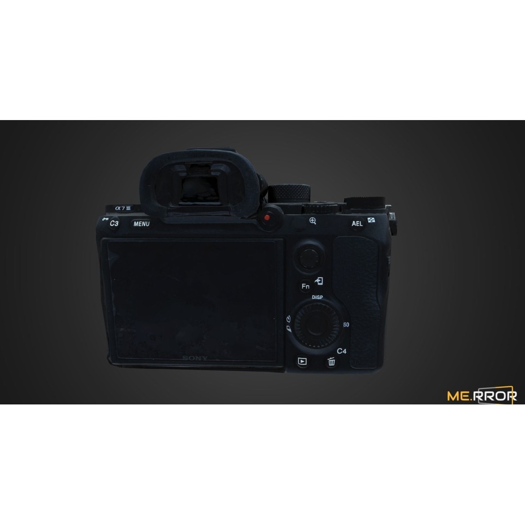 Game Ready DSLR Camera 3D Model – Low Poly PBR Asset, FBX & OBJ - View 3
