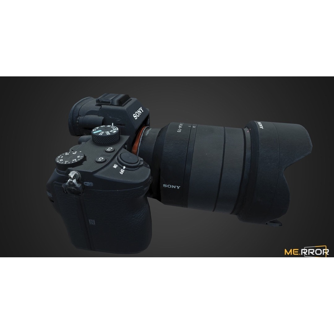 Game Ready DSLR Camera 3D Model – Low Poly PBR Asset, FBX & OBJ - View 6