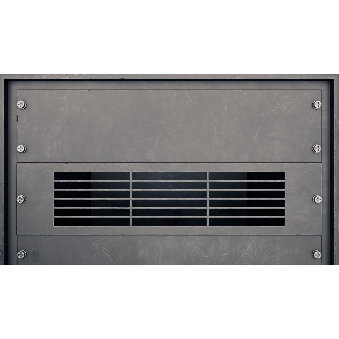 Server Rack 3D Model – Low Poly PBR Asset, FBX, OBJ, Blender - View 3