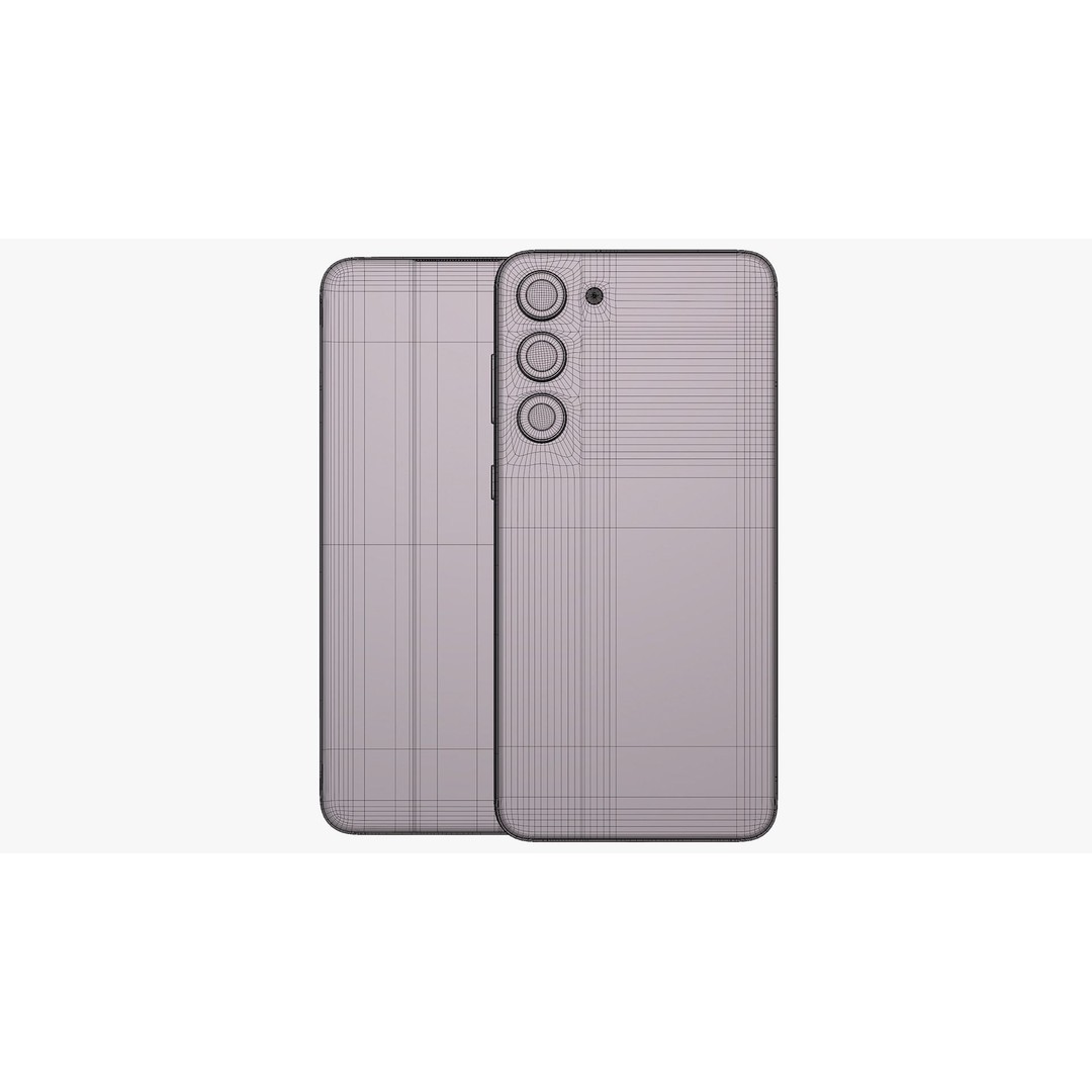 Samsung Galaxy S23 Plus 3D Model – Low Poly Game Asset, FBX, Blender - View 15