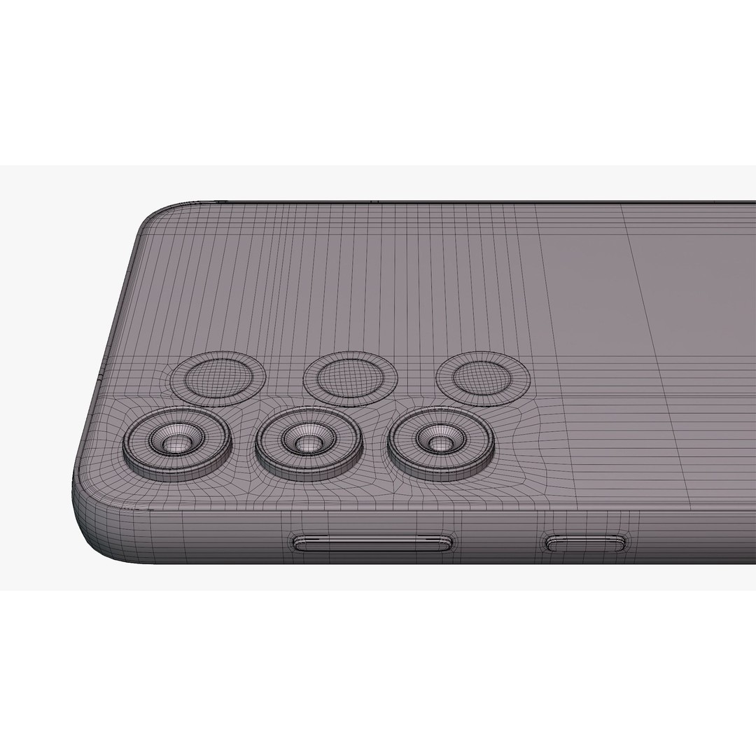 Samsung Galaxy S23 Plus 3D Model – Low Poly Game Asset, FBX, Blender - View 20
