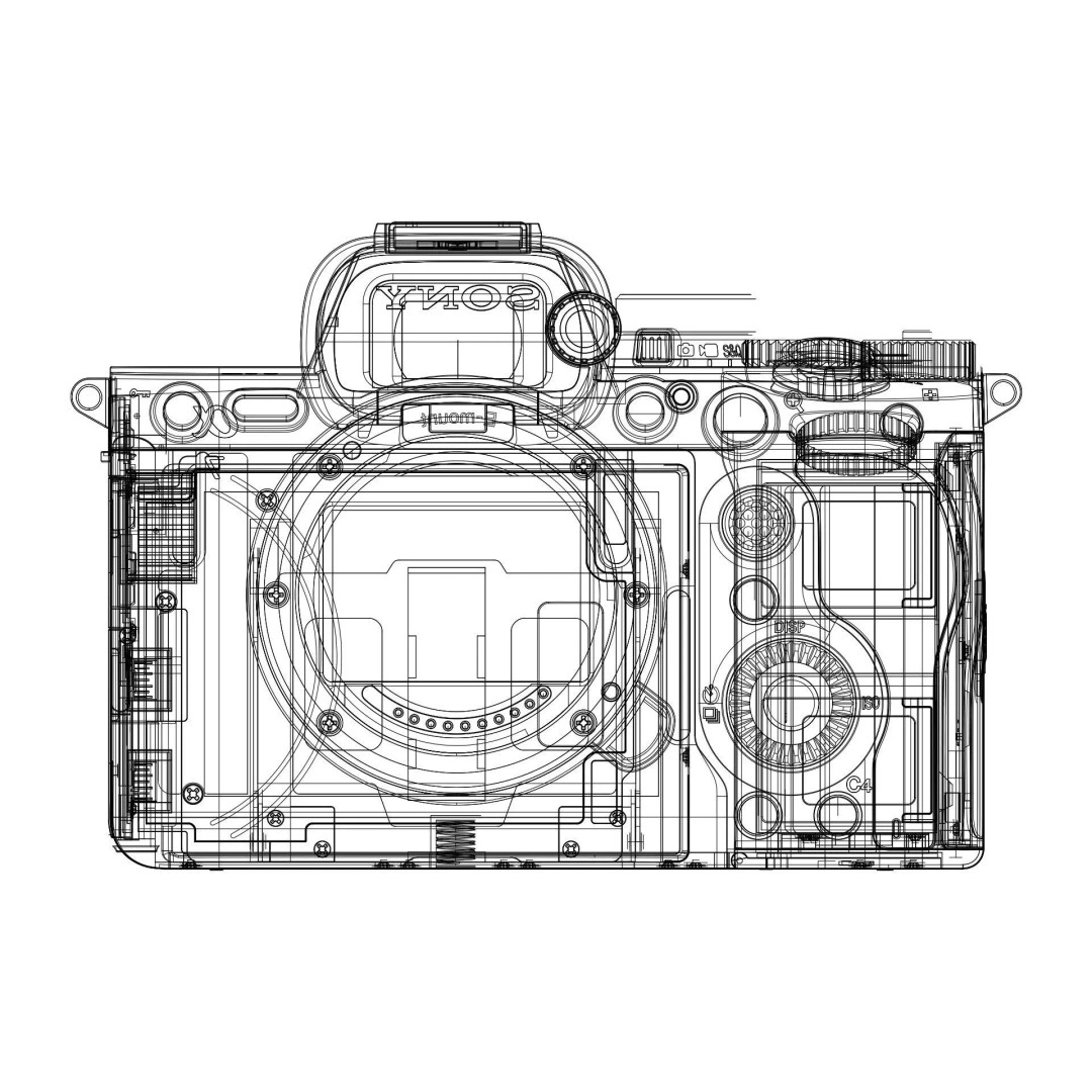 Sony Alpha 7 V 3D Model – High-Quality Camera & Lens Asset, FBX