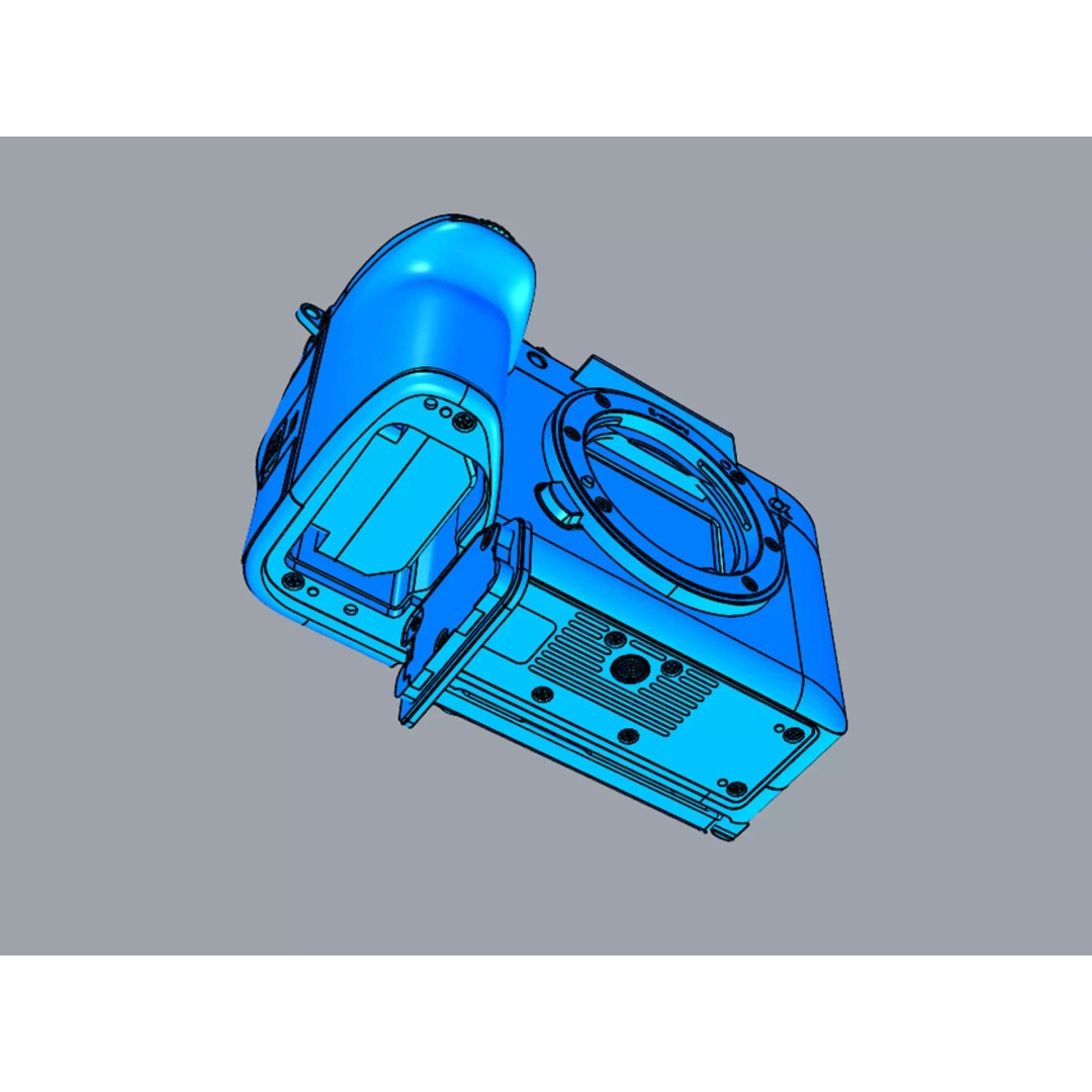 Sony Alpha 7 V 3D Model – High-Quality Camera & Lens Asset, FBX - View 34