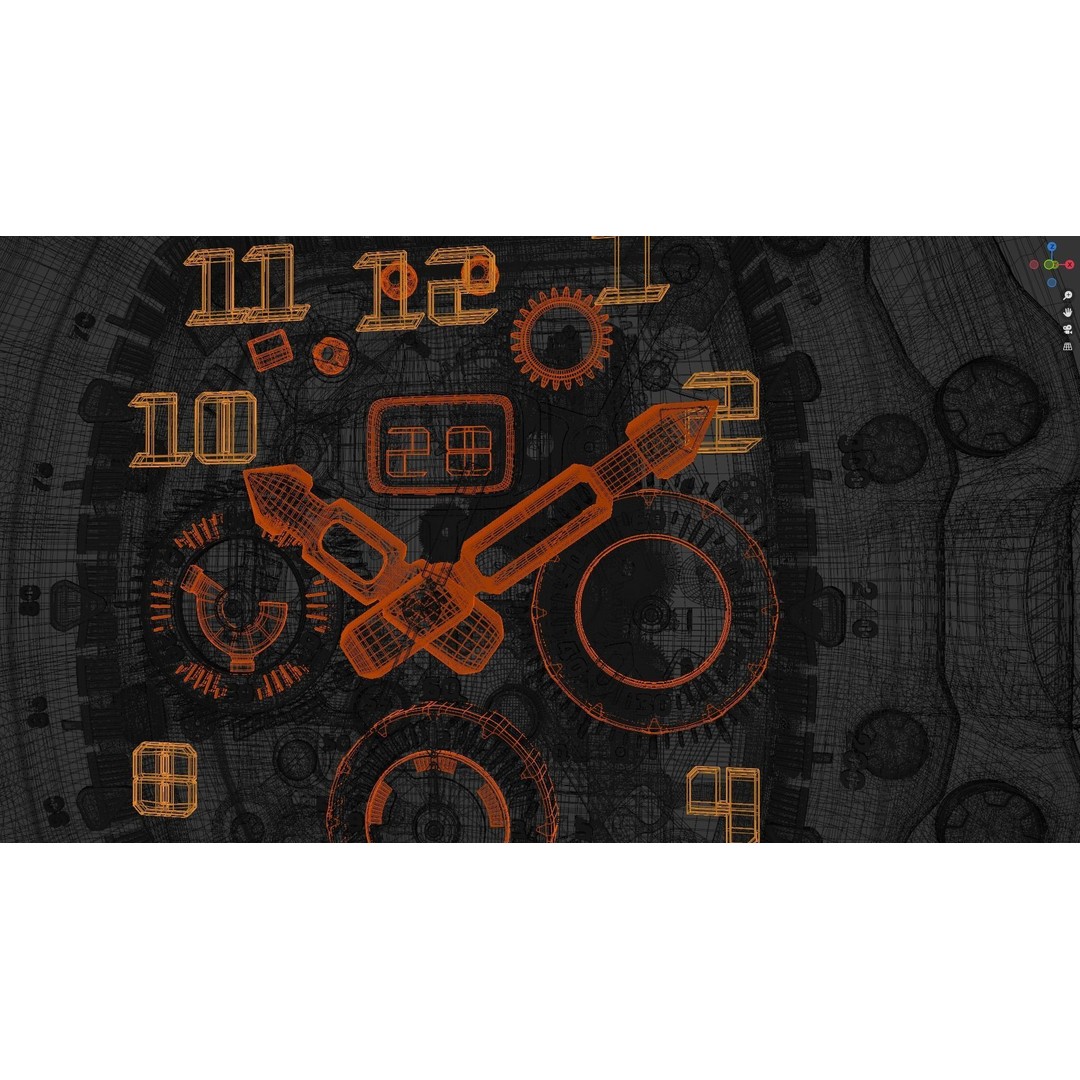 Richard Mille 3D Model – High Poly Watch with UVs, FBX, OBJ, Blender