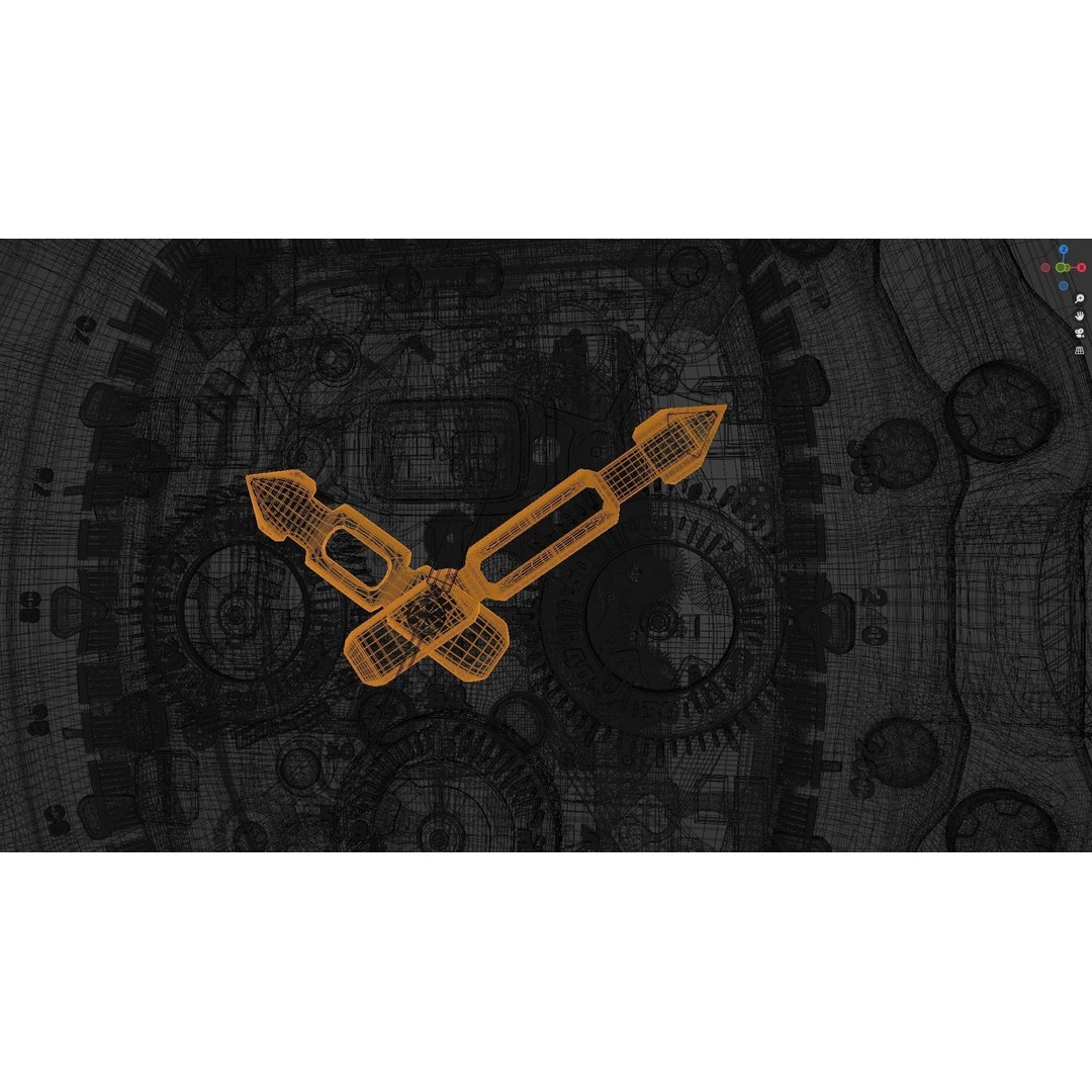 Richard Mille 3D Model – High Poly Watch with UVs, FBX, OBJ, Blender - View 21