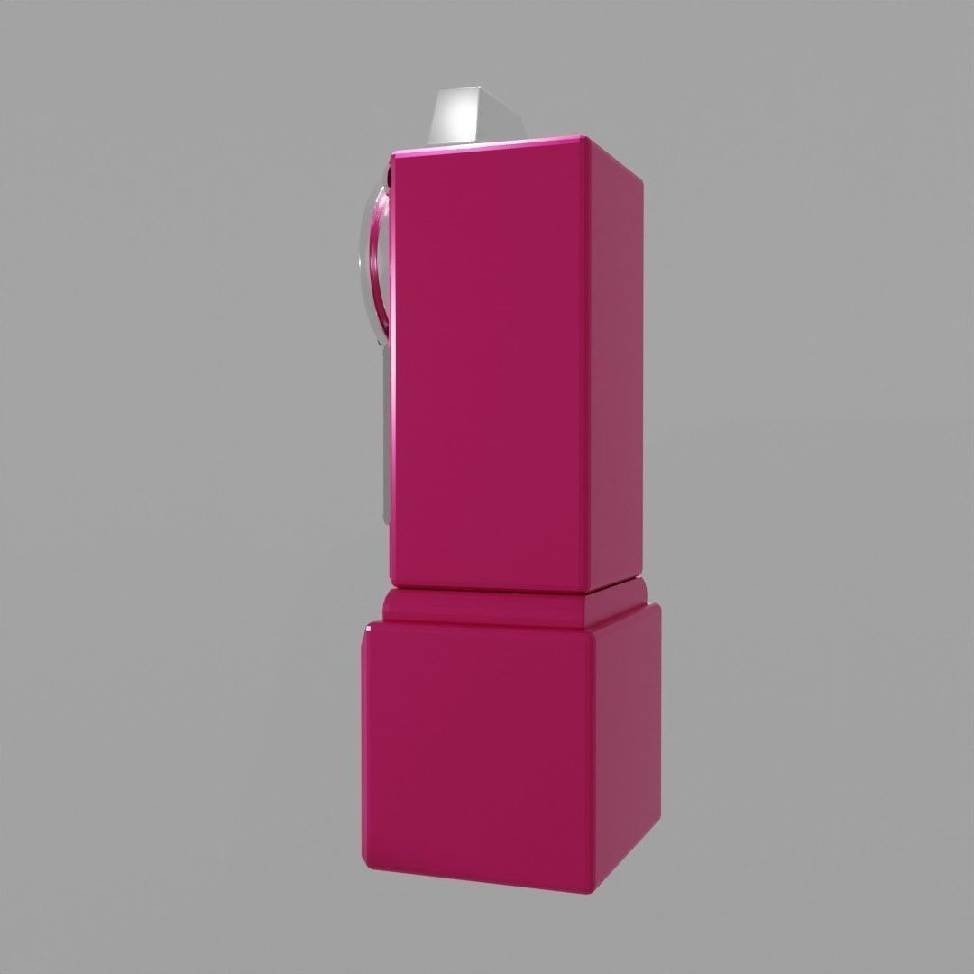 Vintage Payphone 3D Model – Classic Retro Phone Asset, FBX & OBJ - View 13