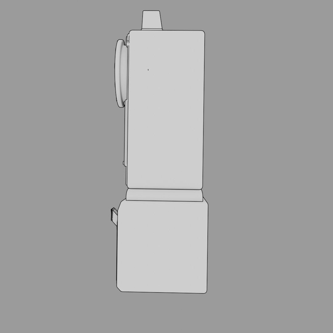 Vintage Payphone 3D Model – Classic Retro Phone Asset, FBX & OBJ - View 18