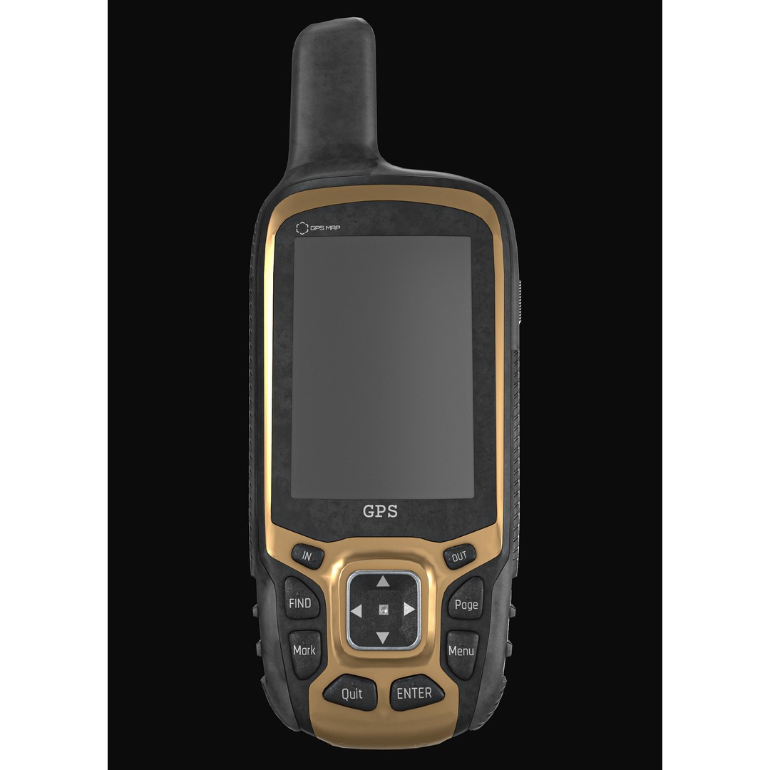 Military GPS Device 3D Model – Low Poly Game Asset, PBR, FBX - View 11
