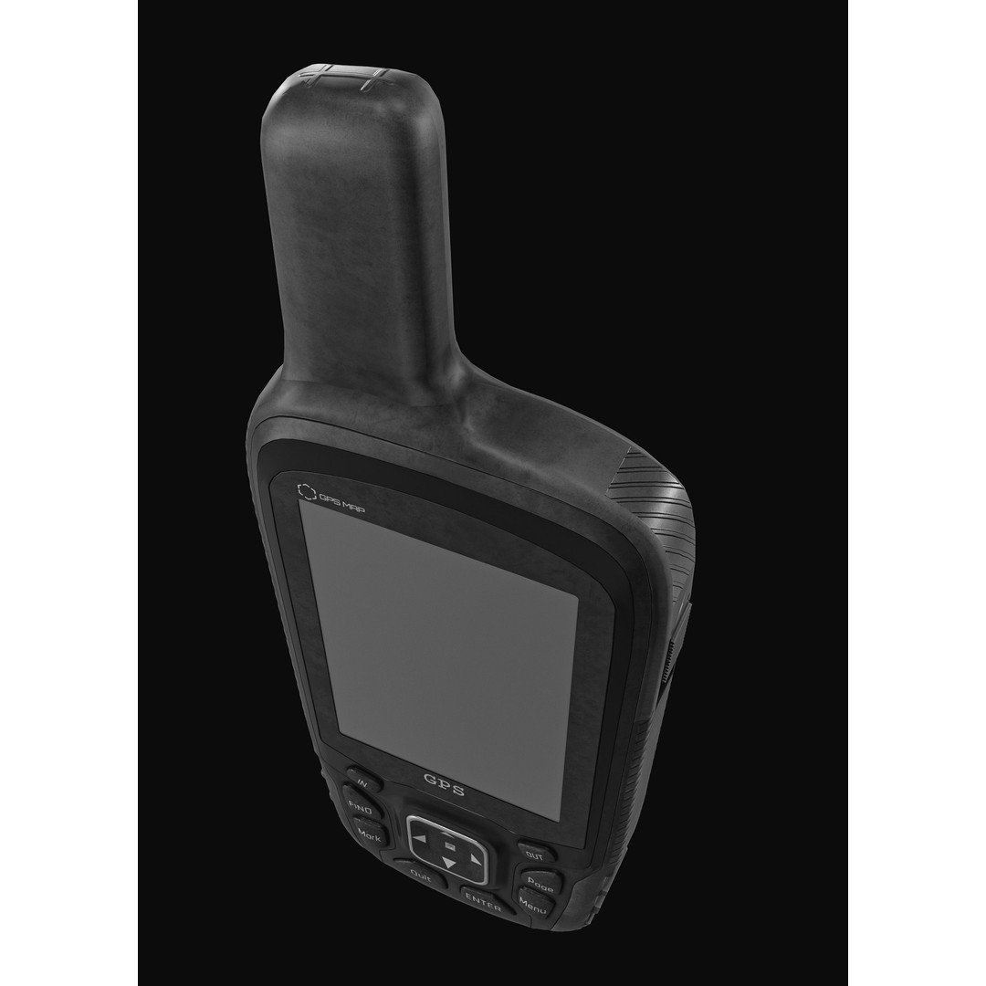 Military GPS Device 3D Model – Low Poly Game Asset, PBR, FBX - View 9
