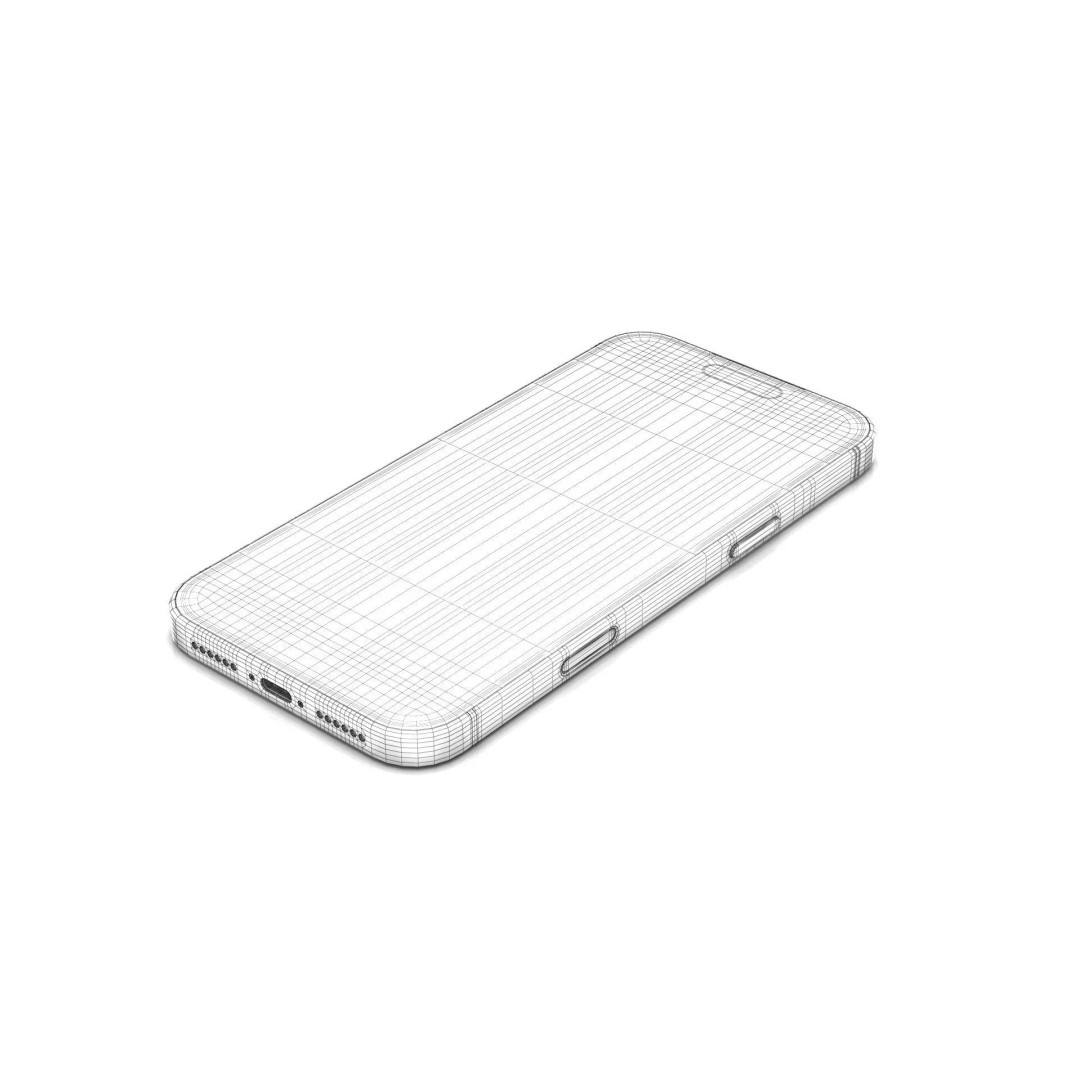 Apple iPhone 17 Pro Max 3D Model – Low Poly Game Asset, FBX, OBJ - View 23