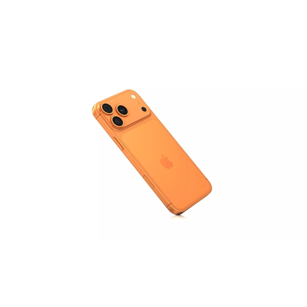 Apple iPhone 17 Pro Max 3D Model – Low Poly Game Asset, FBX, OBJ - View 8