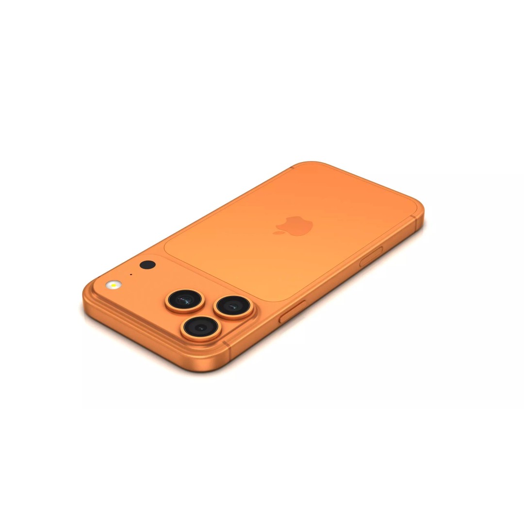 Apple iPhone 17 Pro Max 3D Model – Low Poly Game Asset, FBX, OBJ - View 9