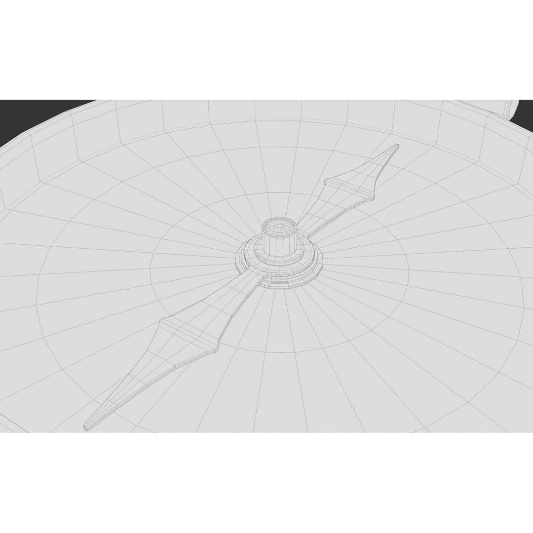 Old Compass 3D Model – Antique Navigation Asset, FBX, Blender - View 15