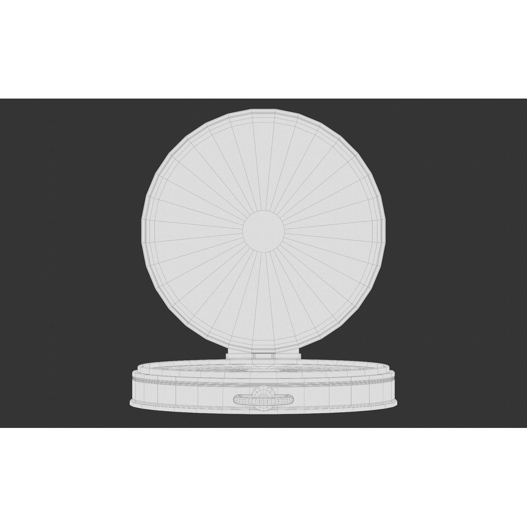 Old Compass 3D Model – Antique Navigation Asset, FBX, Blender - View 21