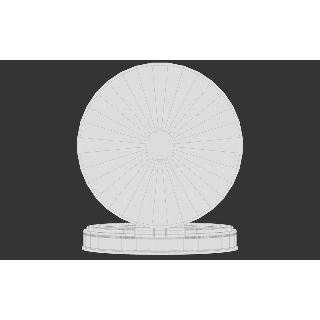 Old Compass 3D Model – Antique Navigation Asset, FBX, Blender - View 22