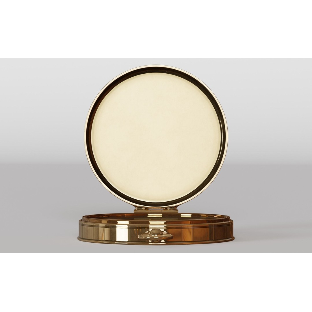 Old Compass 3D Model – Antique Navigation Asset, FBX, Blender - View 9