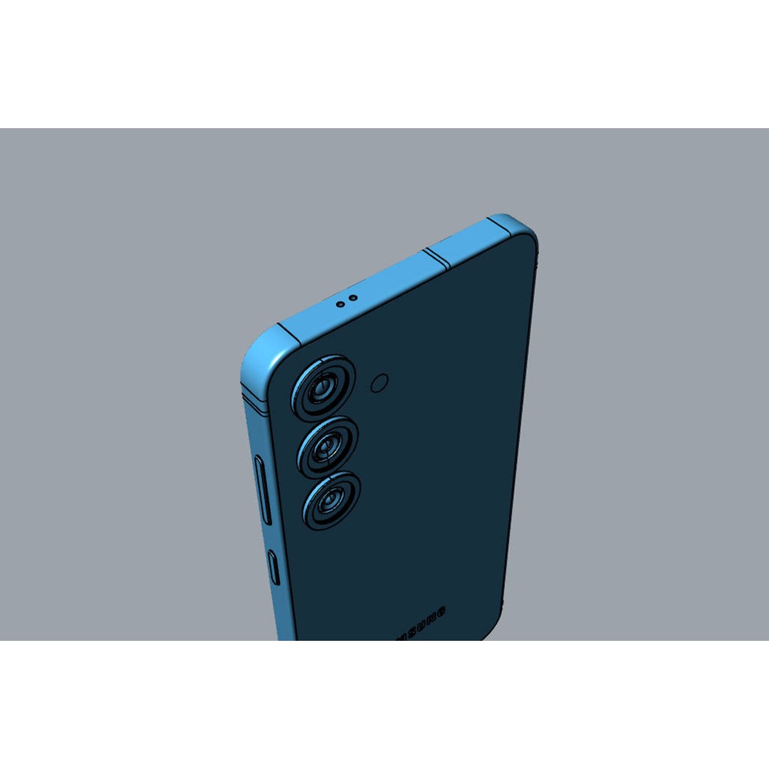 SAMSUNG Galaxy S25 & S25 Plus 3D Model – Realistic Phone Asset, FBX, OBJ - View 33