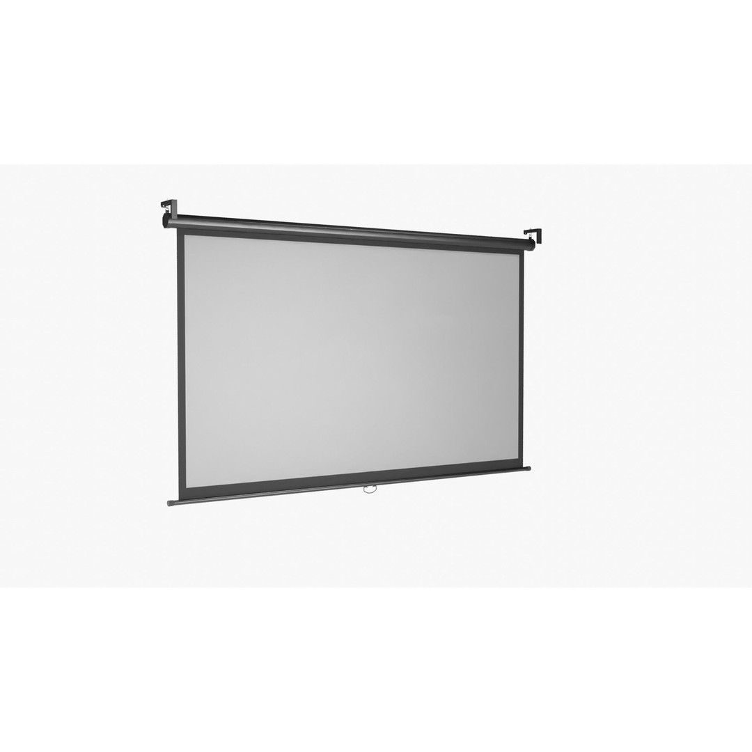 Projector Screen 3D Model – High-Quality PBR Asset, FBX/OBJ - View 17