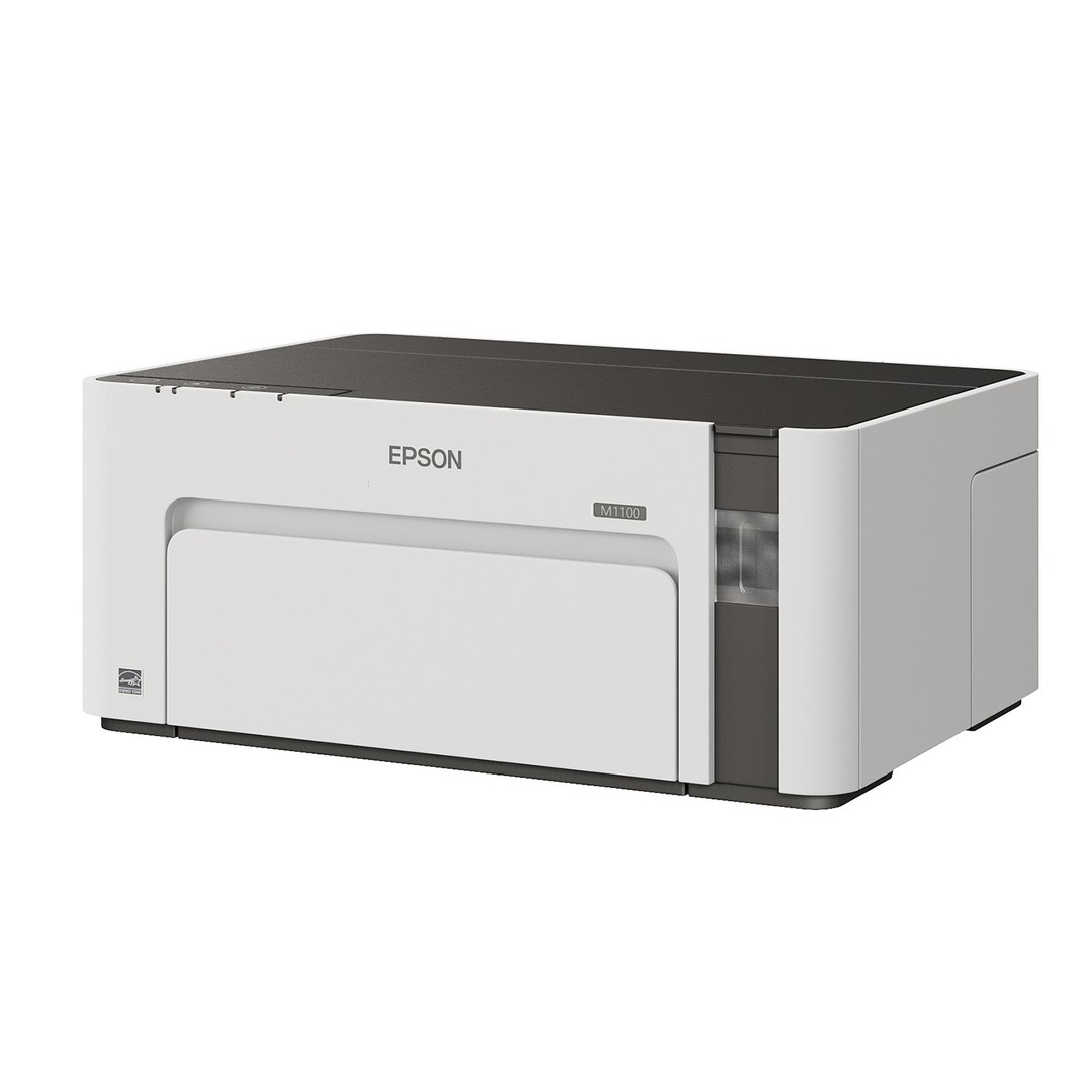 Epson Printer Set 3D Model – Detailed Office Equipment, FBX, OBJ - View 8