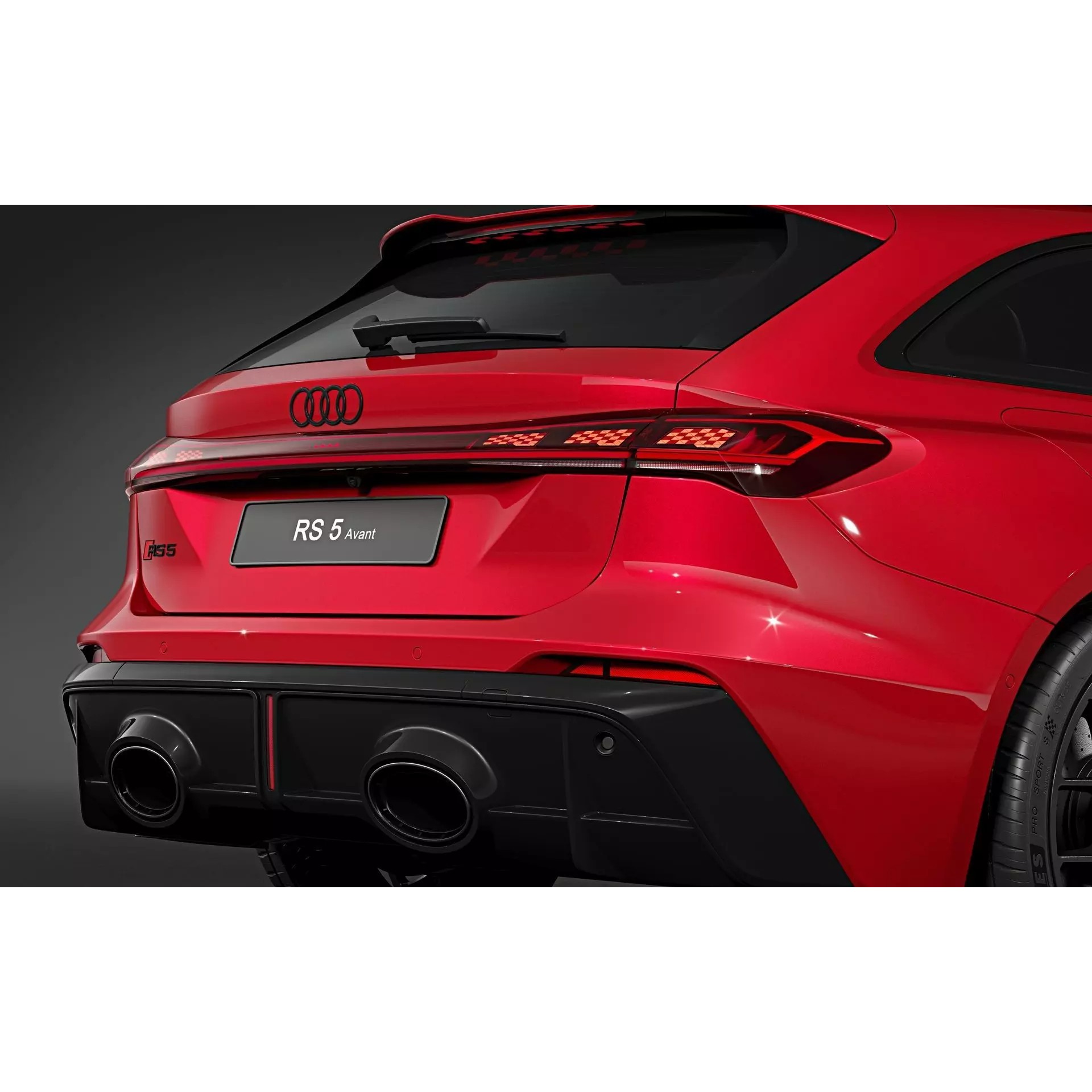 2027 Audi RS5 Avant - High-Quality 3D Model - View 12