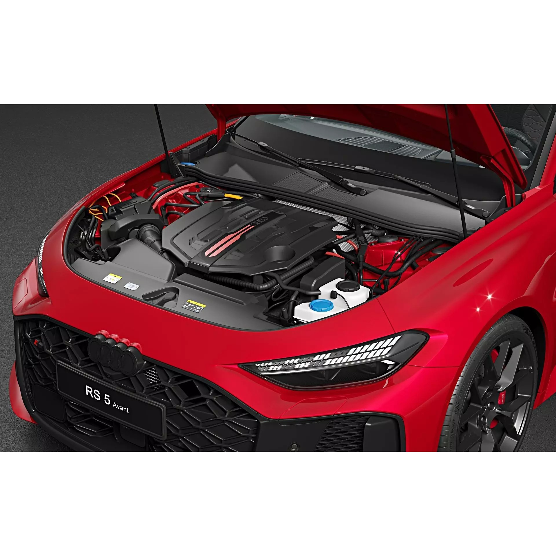 2027 Audi RS5 Avant - High-Quality 3D Model - View 16