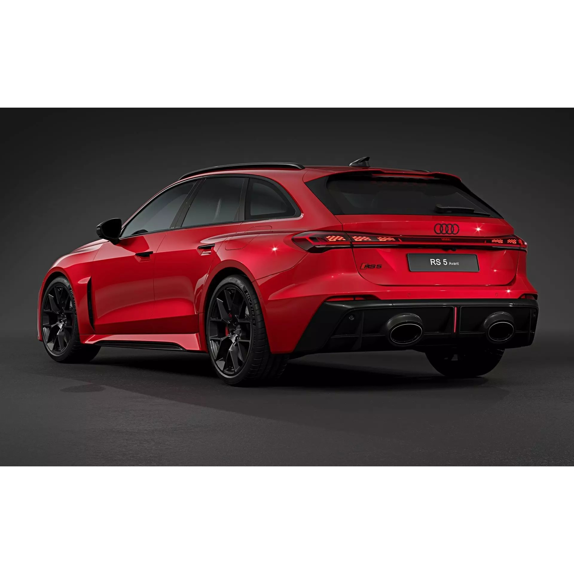 2027 Audi RS5 Avant - High-Quality 3D Model - View 3
