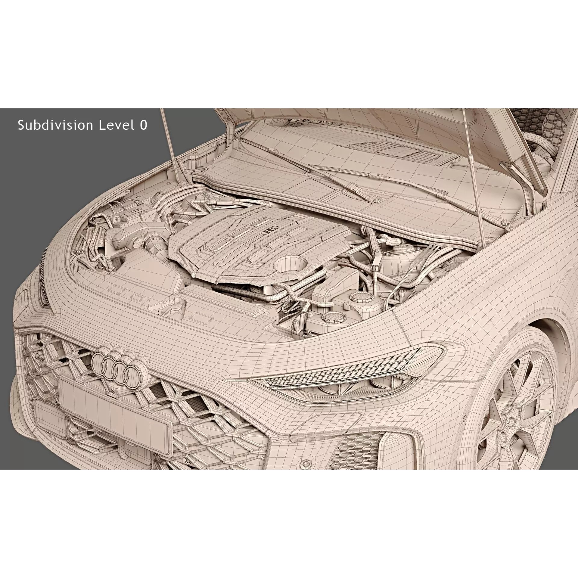 2027 Audi RS5 Avant - High-Quality 3D Model - View 35