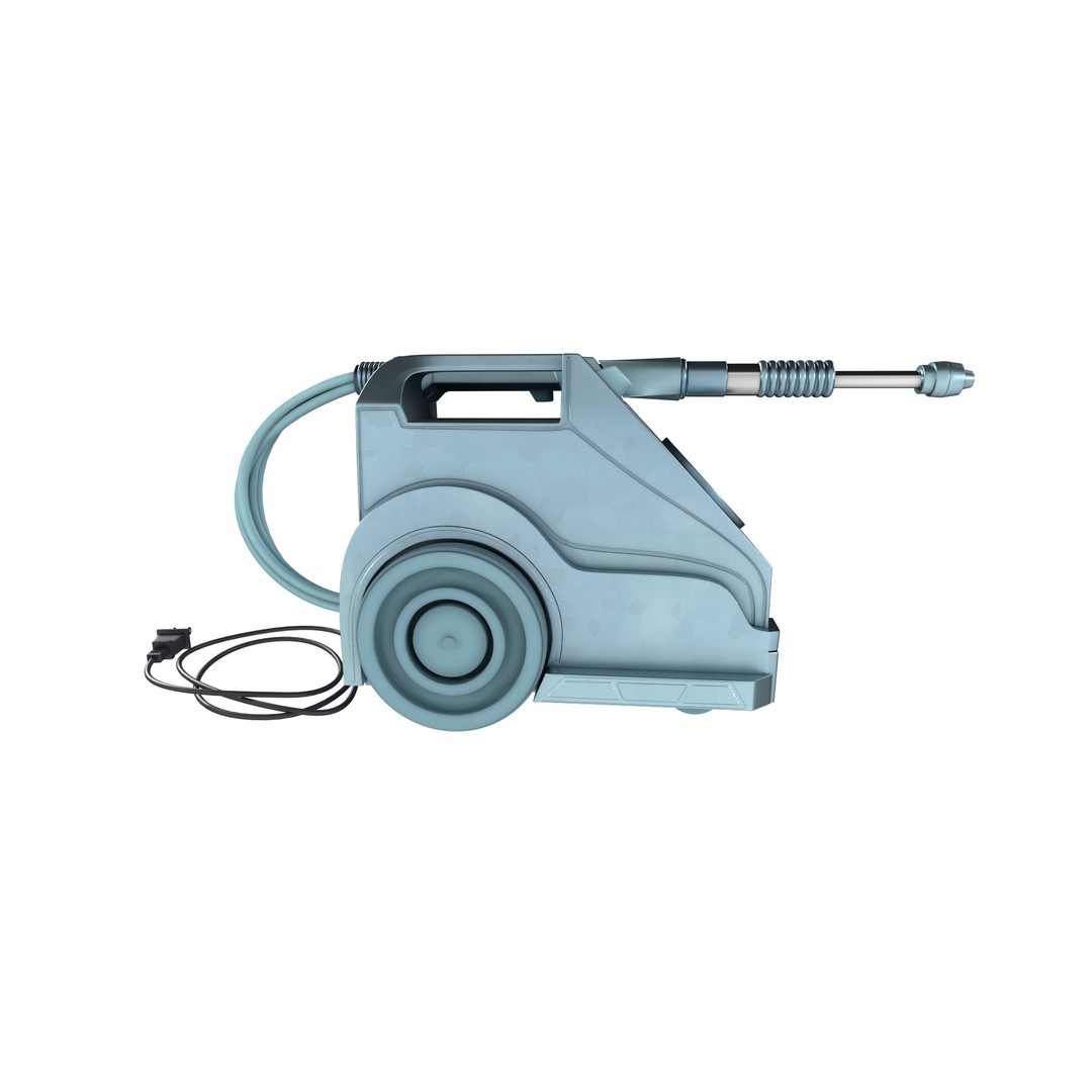 Pressure Washer 3D Model – Realistic PBR Asset for Blender, FBX - View 11