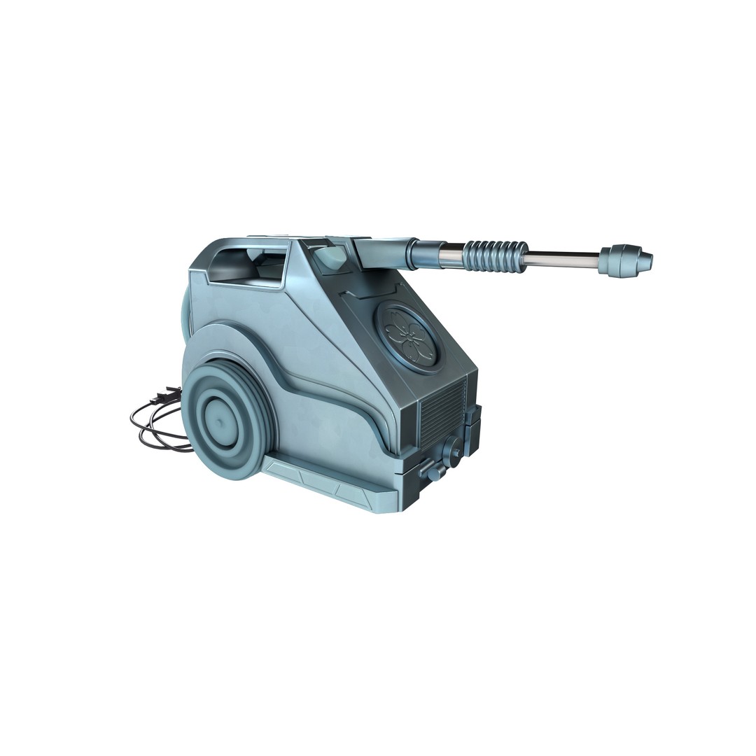 Pressure Washer 3D Model – Realistic PBR Asset for Blender, FBX - View 12