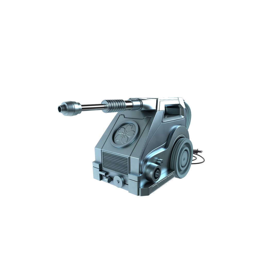 Pressure Washer 3D Model – Realistic PBR Asset for Blender, FBX - View 3