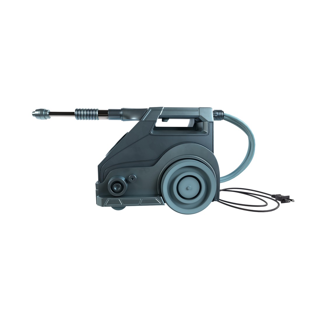 Pressure Washer 3D Model – Realistic PBR Asset for Blender, FBX - View 5