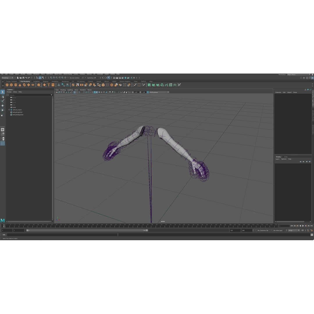 Cartoon Hand 3D Model – Low Poly Rigged Character for Animation - View 16