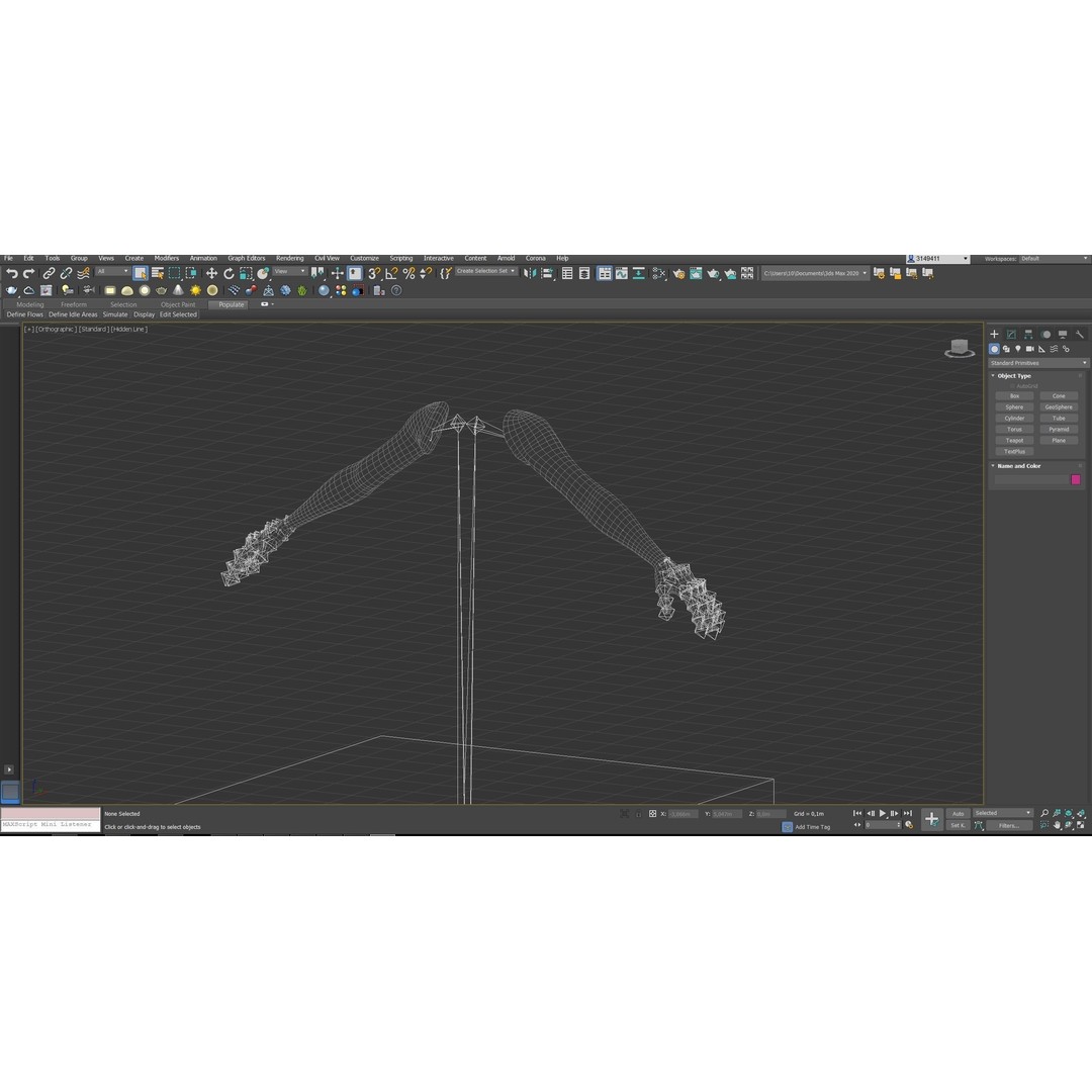 Cartoon Hand 3D Model – Low Poly Rigged Character for Animation - View 17