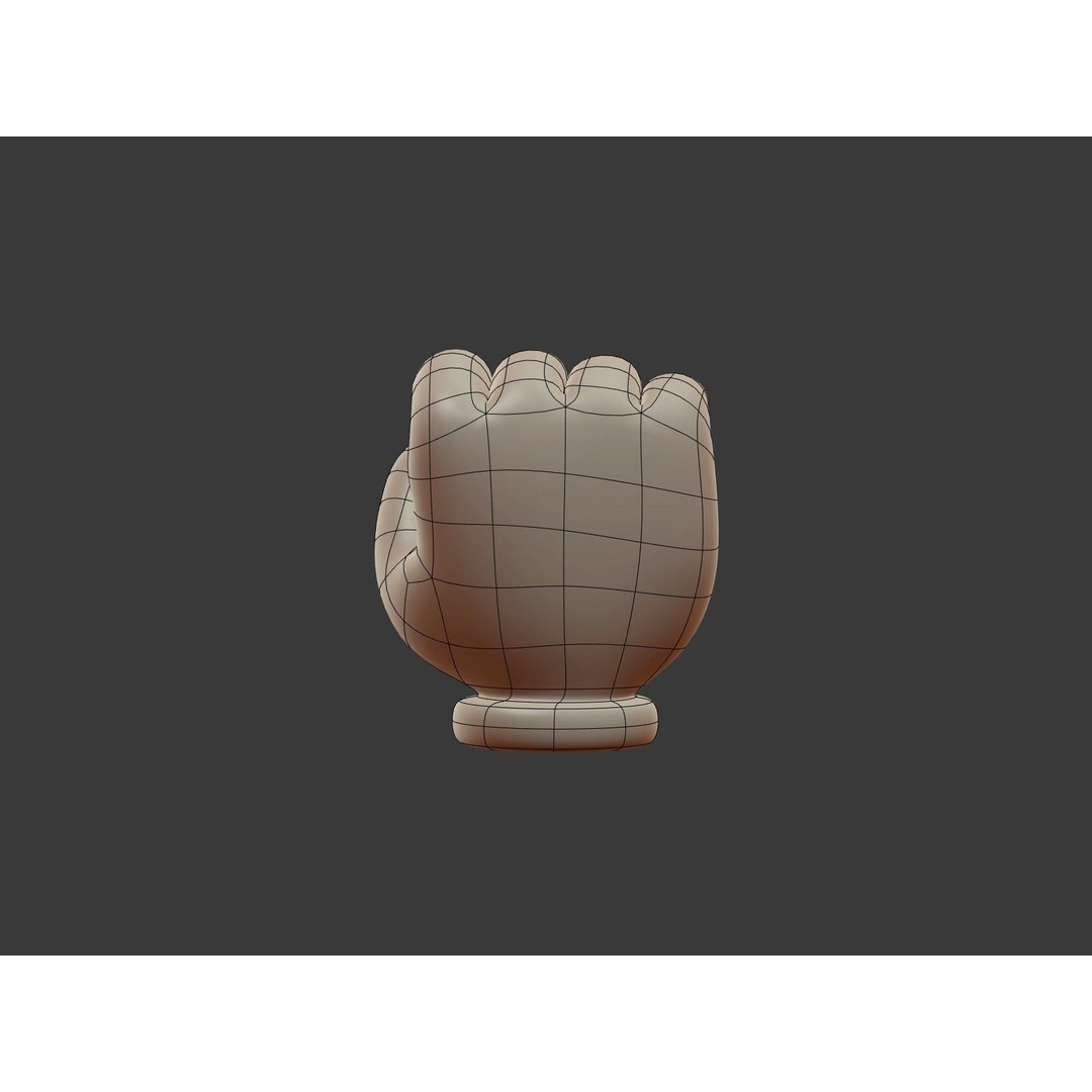 Hand Emoji Signs 3D Model – Cartoon Style Low-Poly Pack for Animation - View 19