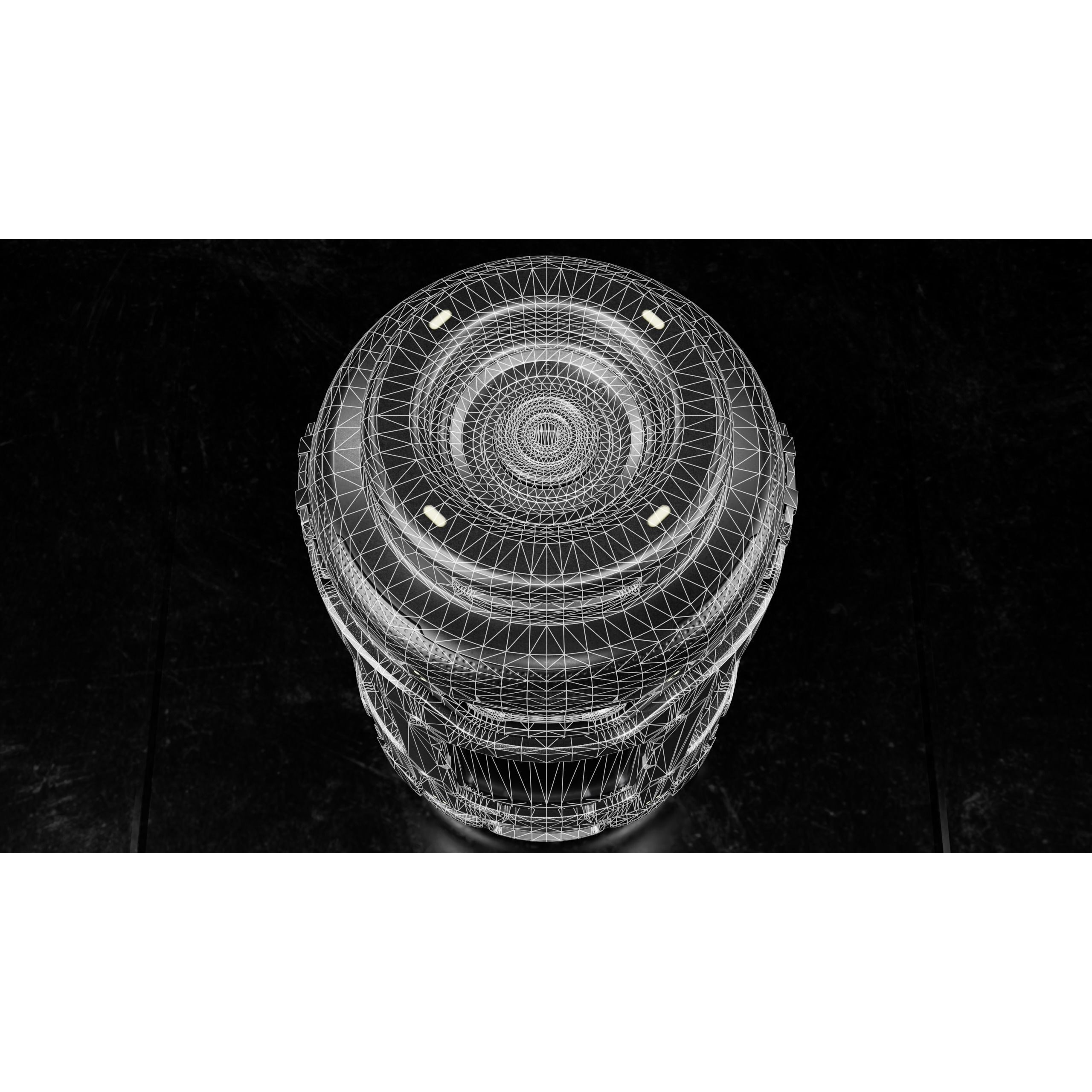 Sci-fi Barrel - Low-Poly Game-Ready 3D Model - View 13